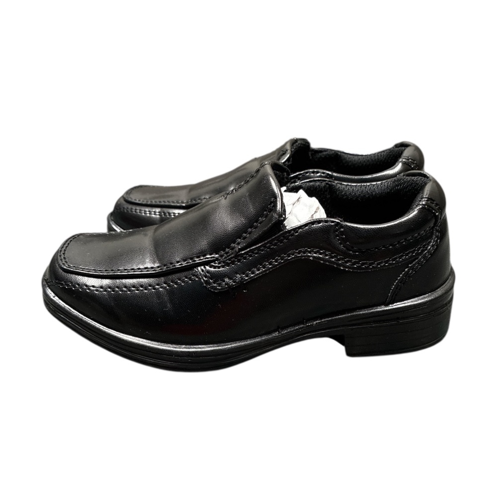 Deer Stags Boys Black Shoes Size 8.5